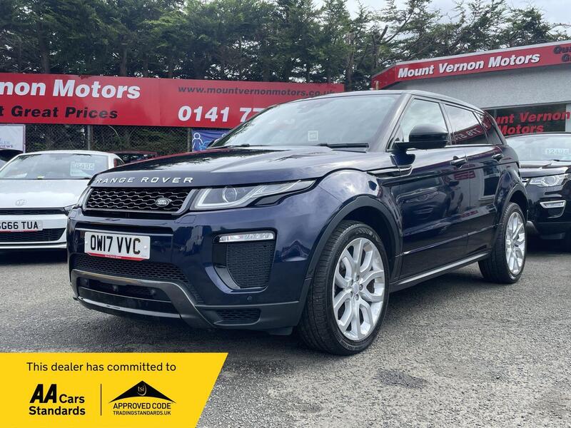 2017 Land Rover Range Rover Evoque in Blue for sale