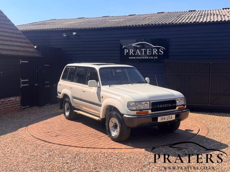 1990 (H reg) Toyota Land Cruiser in White for sale