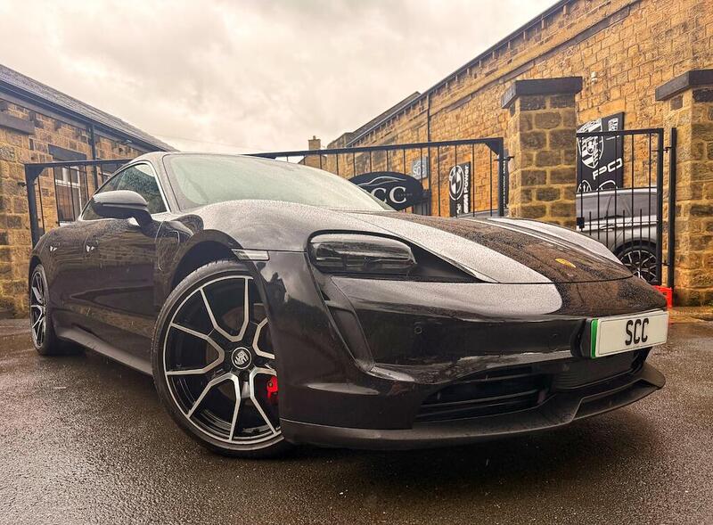 Porsche Taycan view 3