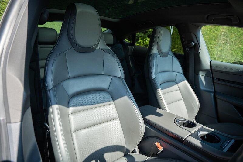 Porsche Taycan view 2