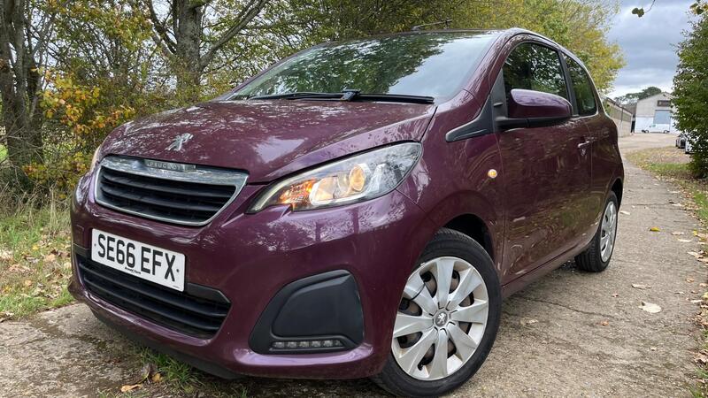2017 Peugeot 108 1.0 Active Euro 6 3dr for sale at IHK Enterprise West Sussex