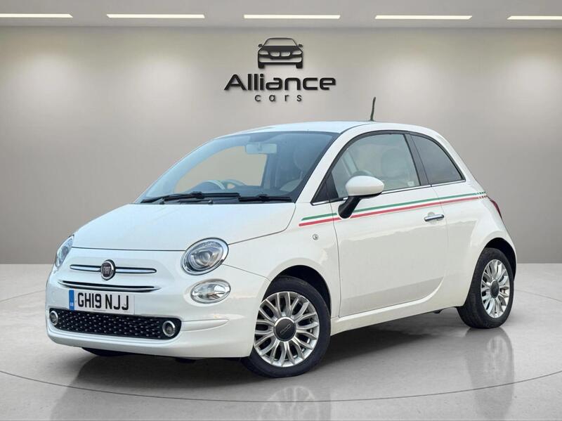2019 Fiat 500 in White for sale