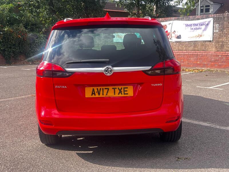 Vauxhall Zafira Tourer view 6