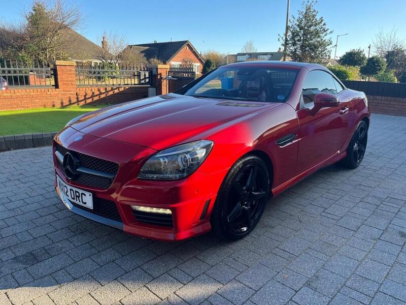 2012 Mercedes-Benz SLK in Red for sale