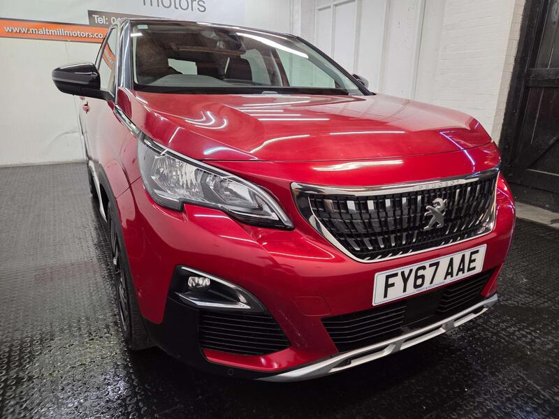 2017 Peugeot 3008 in Red for sale