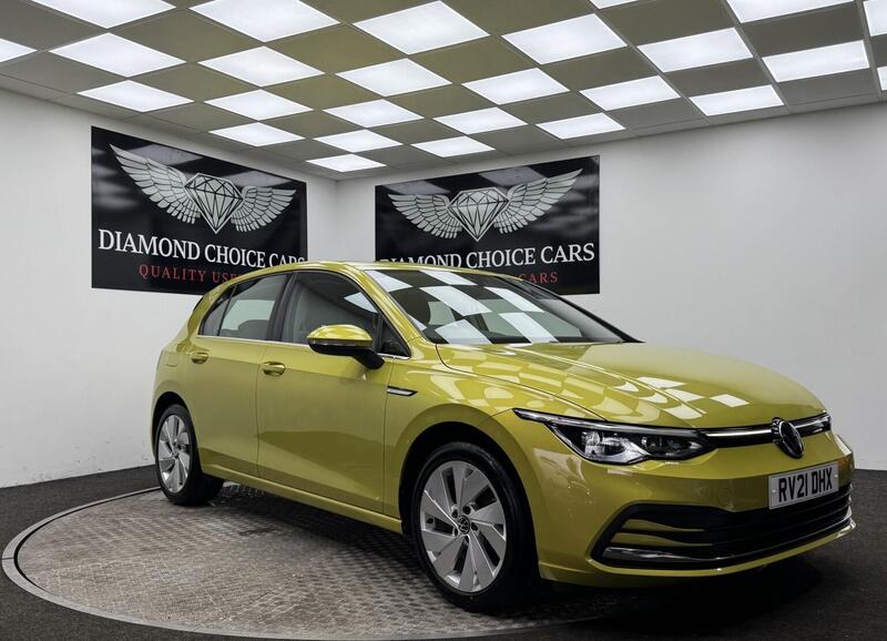 2021 Volkswagen Golf in Yellow for sale