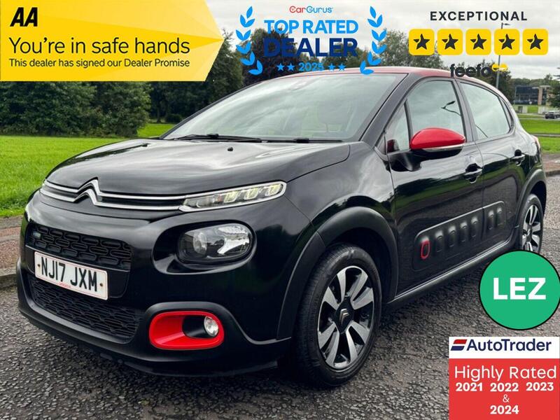 2017 Citroen C3 in Black for sale