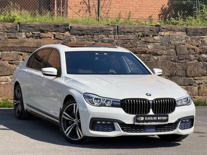 2017 BMW 7 Series in White for sale