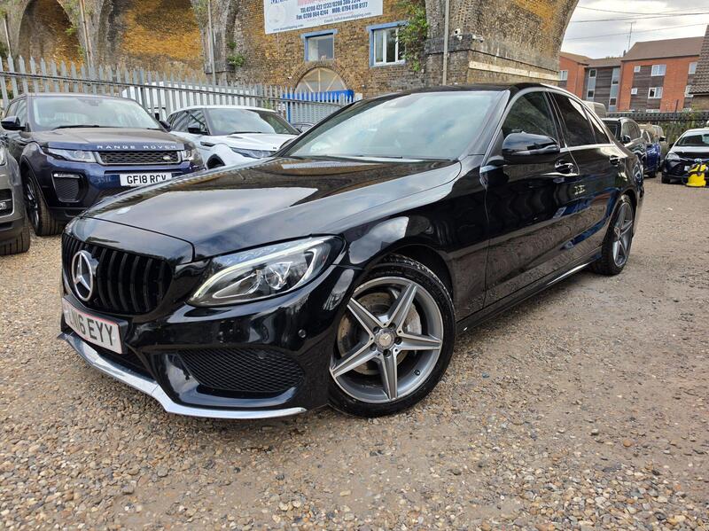 Mercedes-Benz C Class 2.1 C300dh AMG Line (Premium Plus) G-Tronic+ Euro 6 (s/s) 4dr view 2