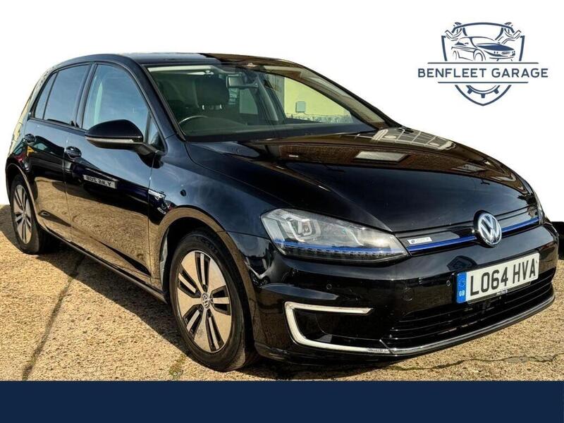 Black 2015 Volkswagen e-Golf for sale at Benfleet Garage