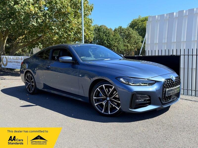 2021 BMW 4 Series in Blue for sale