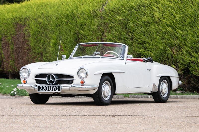 1960 Mercedes-Benz SL in White for sale