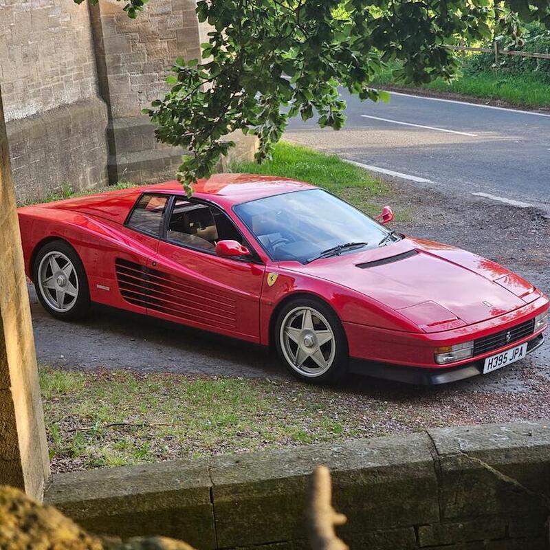 Ferrari Testarossa view 2