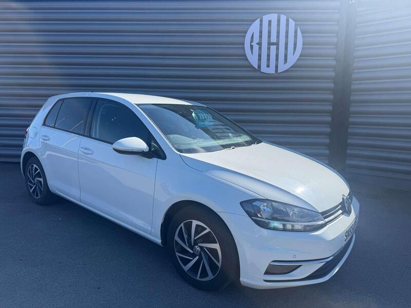 2019 Volkswagen Golf in White for sale