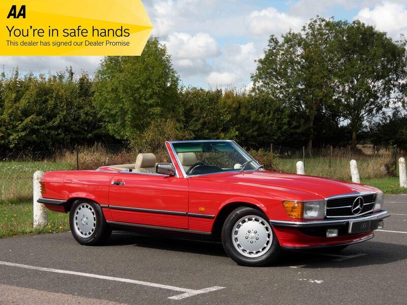 1988 (E reg) Mercedes-Benz SL in Red for sale