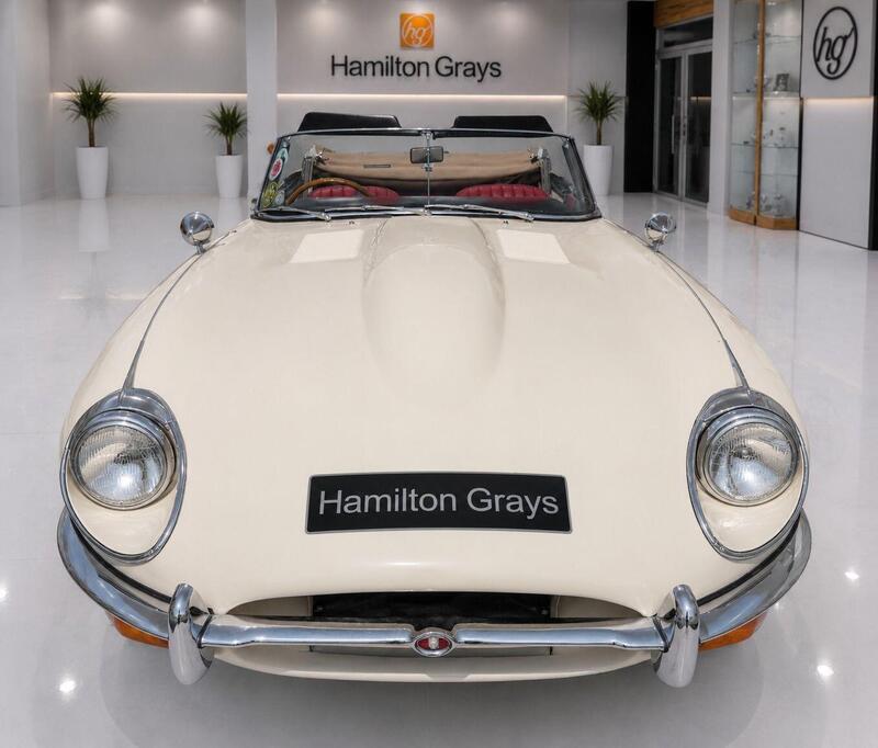 Jaguar E-Type view 3