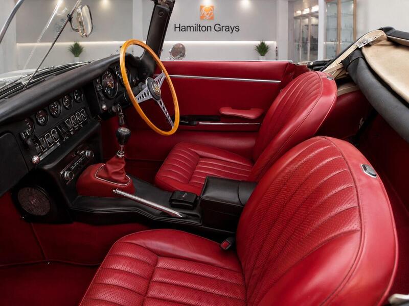 Jaguar E-Type view 2