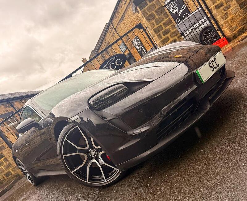 Porsche Taycan view 2