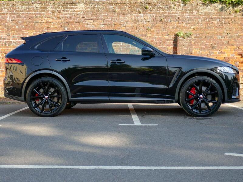 Jaguar F Pace view 2