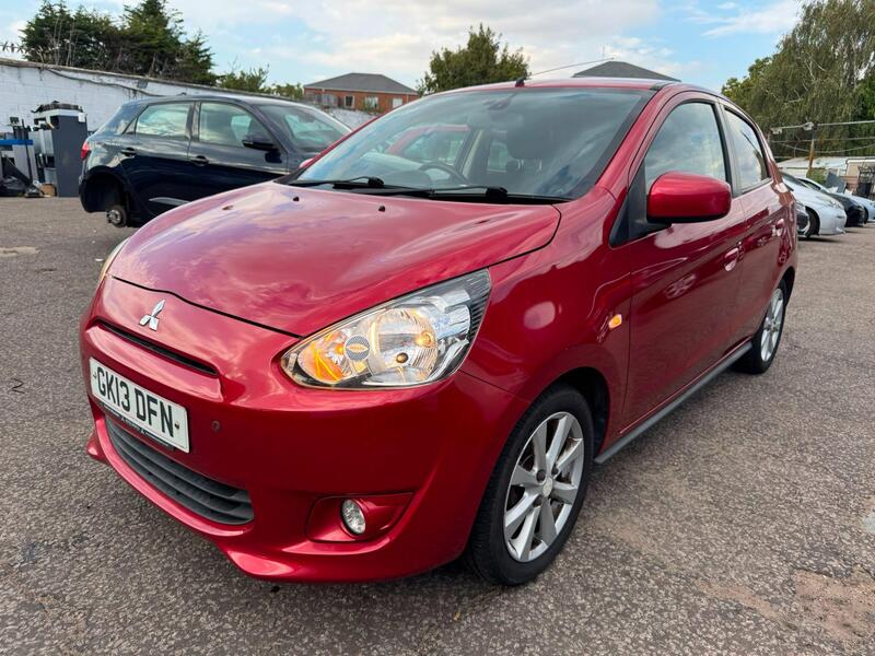 Mitsubishi Mirage view 2