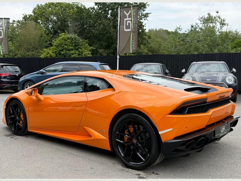 Lamborghini Huracan view 2