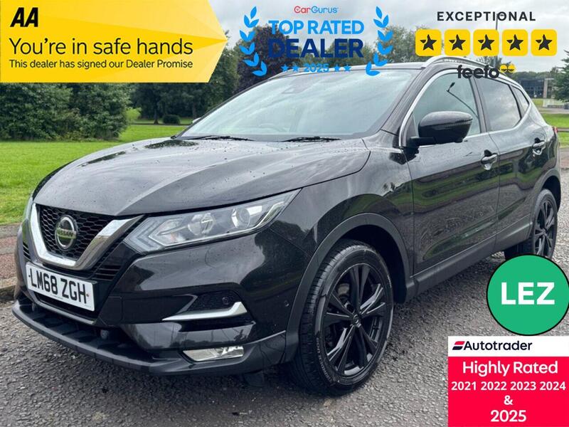 2018 Nissan Qashqai in Black for sale