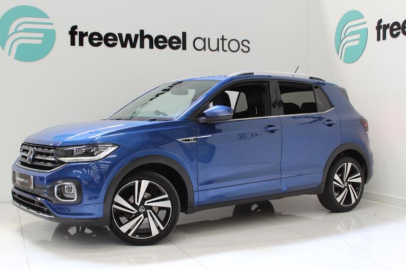 2021 Volkswagen T-Cross in Blue — image 1 of 5