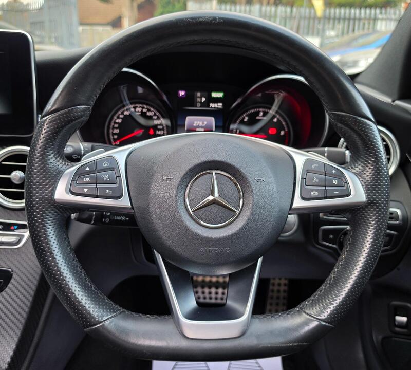 Mercedes-Benz C Class 2.1 C300dh AMG Line (Premium Plus) G-Tronic+ Euro 6 (s/s) 4dr thumbnail 32