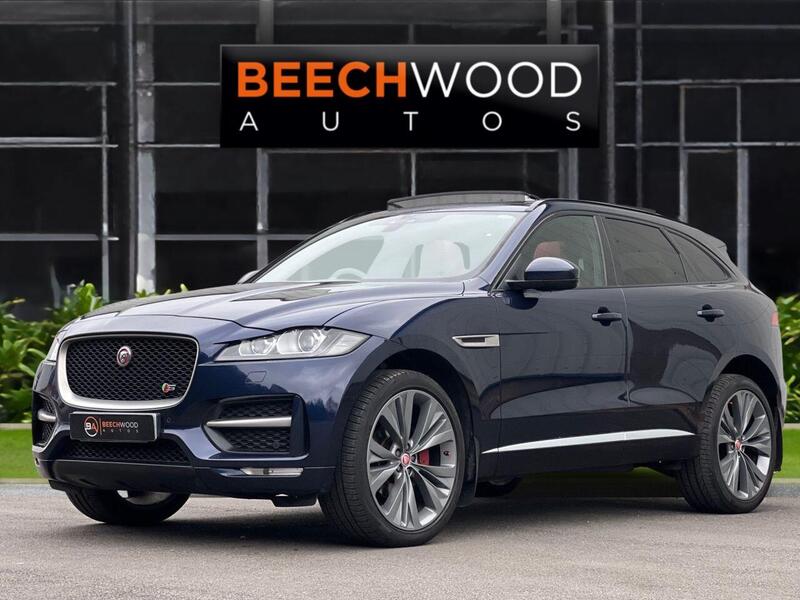 Jaguar F Pace view 2