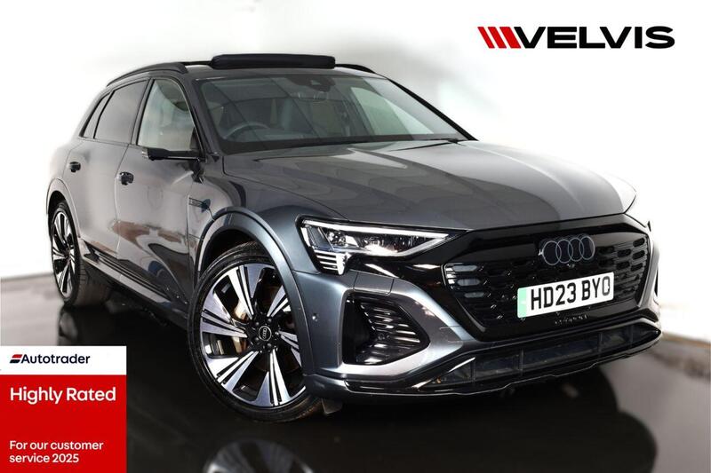 2023 Audi Q8 E-Tron in Grey for sale