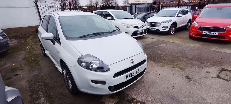 2013 Fiat Punto in White for sale