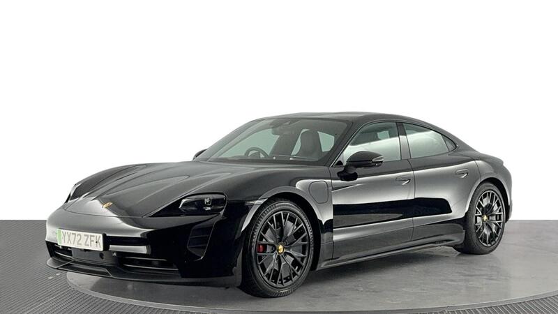 Porsche Taycan view 3