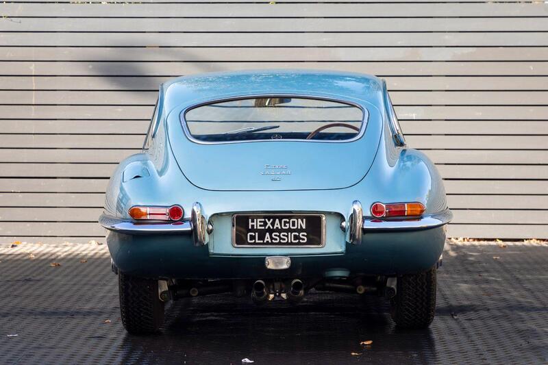 Jaguar E Type view 4