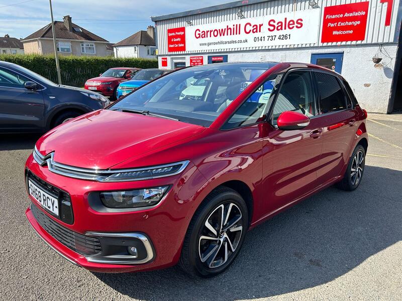 2018 Citroen C4 Spacetourer in Red for sale