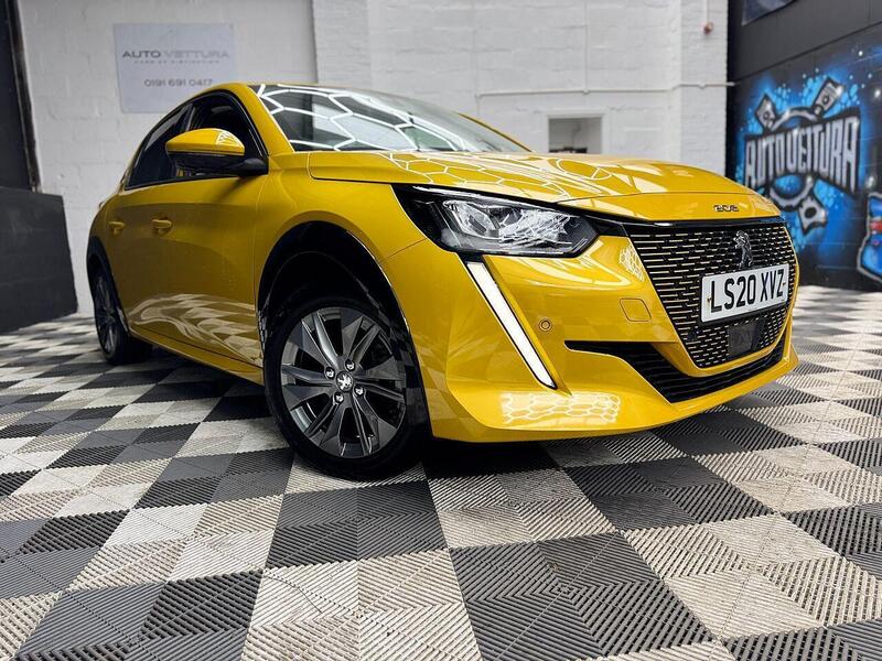 2020 Peugeot E-208 in Yellow for sale
