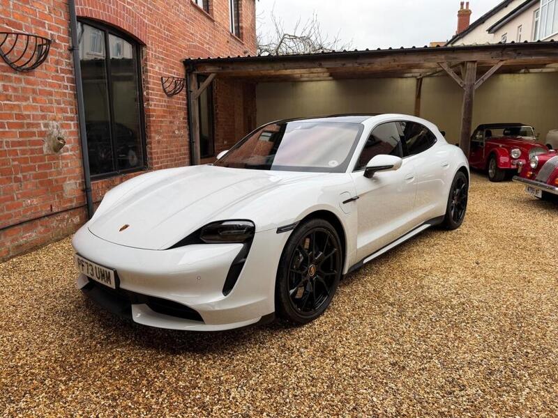 2023 Porsche Taycan in White for sale