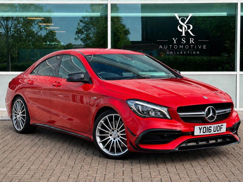 2016 (16 reg) Red Mercedes-Benz CLA45 AMG for sale at YSR Automotive