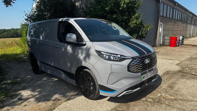 2025 Ford E-Transit Custom 320 65kWh Sport Auto L1 H1 5dr for sale at IHK Enterprise West Sussex