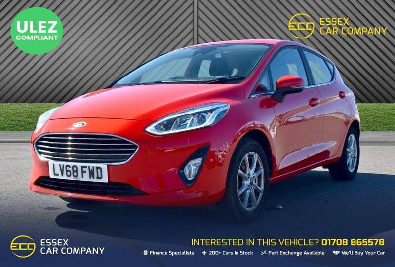 2018 Ford Fiesta in Red for sale