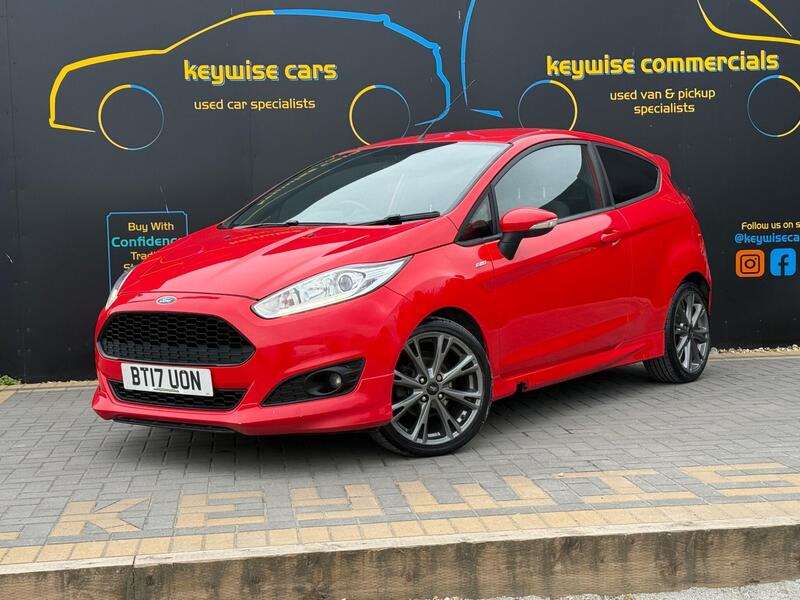 2017 Ford Fiesta in Red for sale