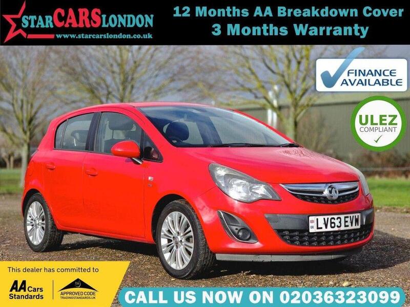 2013 Vauxhall Corsa in Red for sale