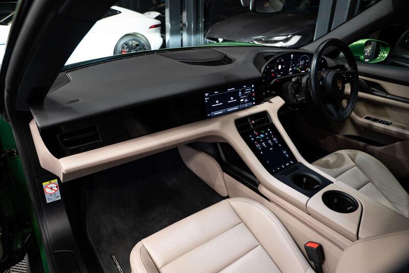 Porsche Taycan view 4