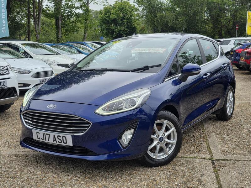 2017 Ford Fiesta in Blue for sale