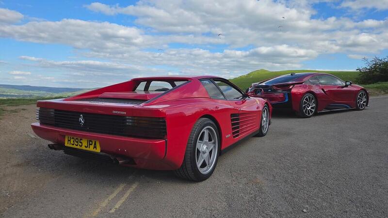 Ferrari Testarossa view 3