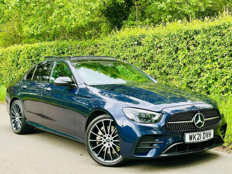 2021 Mercedes-Benz E-Class in Blue for sale