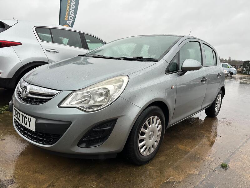 2012 Vauxhall Corsa in Silver for sale