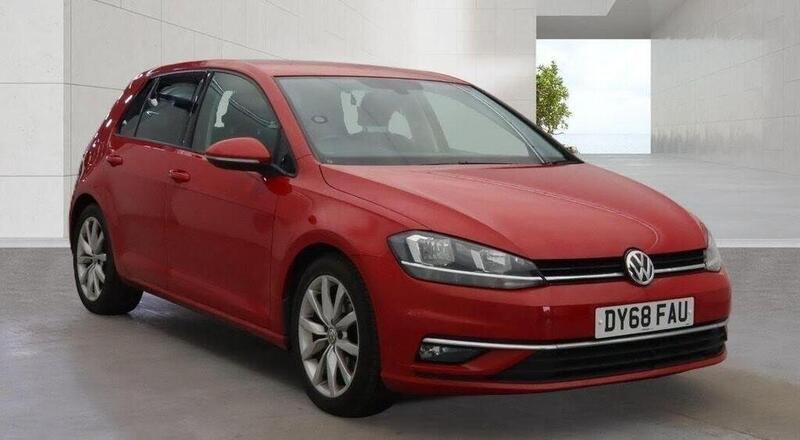2018 Volkswagen Golf in Red for sale