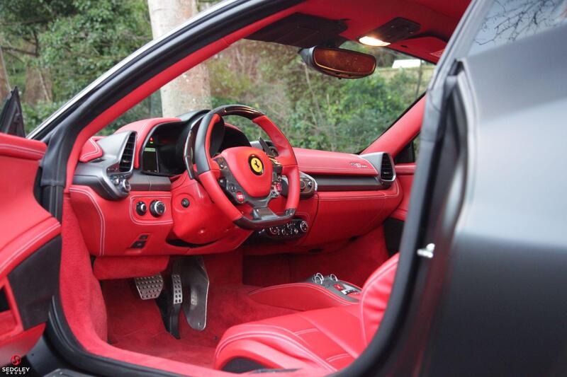 Ferrari 458 view 2