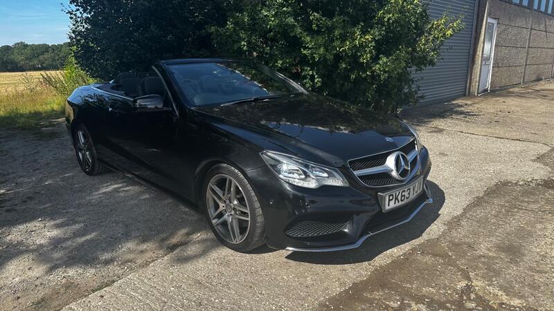 2013 Mercedes-Benz E Class 2.1 E220 CDI AMG Sport Cabriolet G-Tronic+ Euro 5 (s/s) 2dr for sale at IHK Enterprise West Sussex