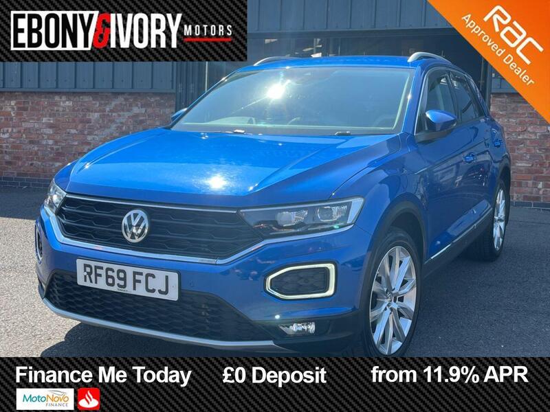 2020 Volkswagen T-Roc in Blue for sale